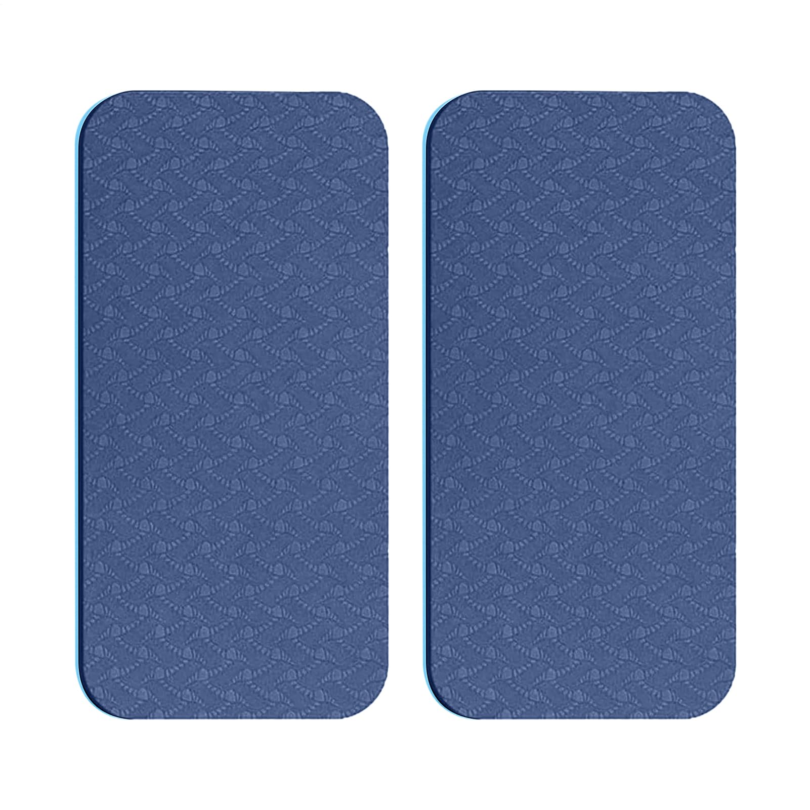 Yoga Knee and Elbow Pads - 1cm Non-Slip Fitness Mat Portable Plank Pad for Abdominal Roller Push-Ups High