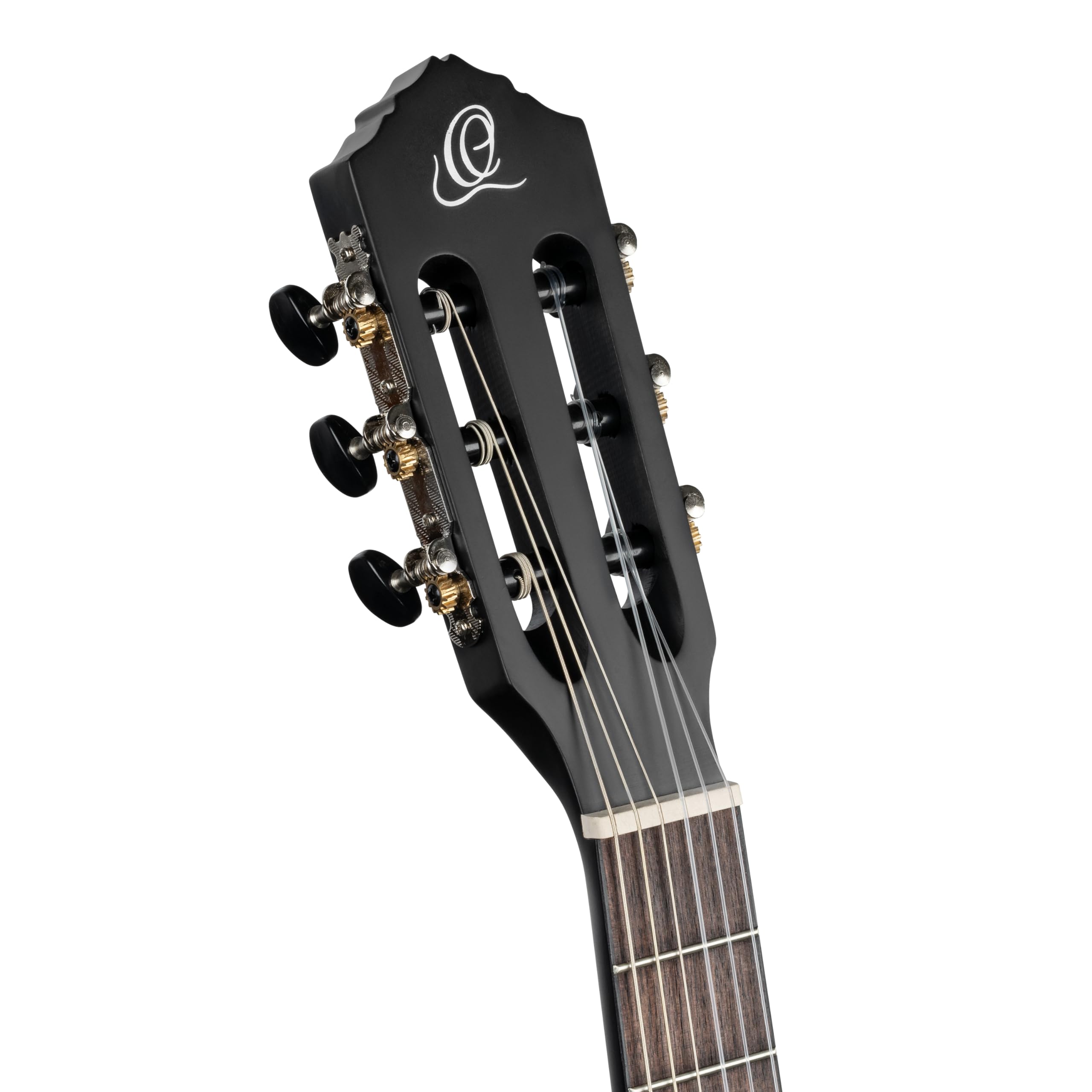 Ortega Guitars 3/4 Konzert Gitarre – Student Series – Fichte, Katalpa, Schwarz (RST5M-3/4BK)