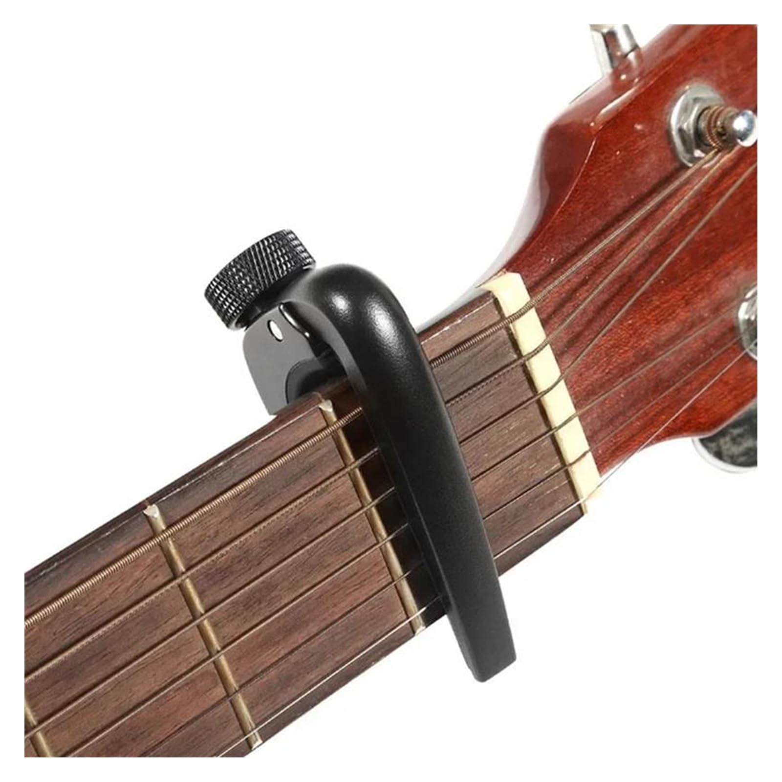 Capotasto Per Chitarra Ukulele Violino Basso Capotasto Accessori Per Chitarra Strumenti Musicali(Silver)