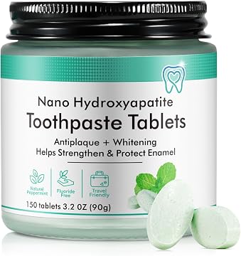 Pärla Eco-Friendly Toothpaste Tabs (Peppermint With Fluoride)