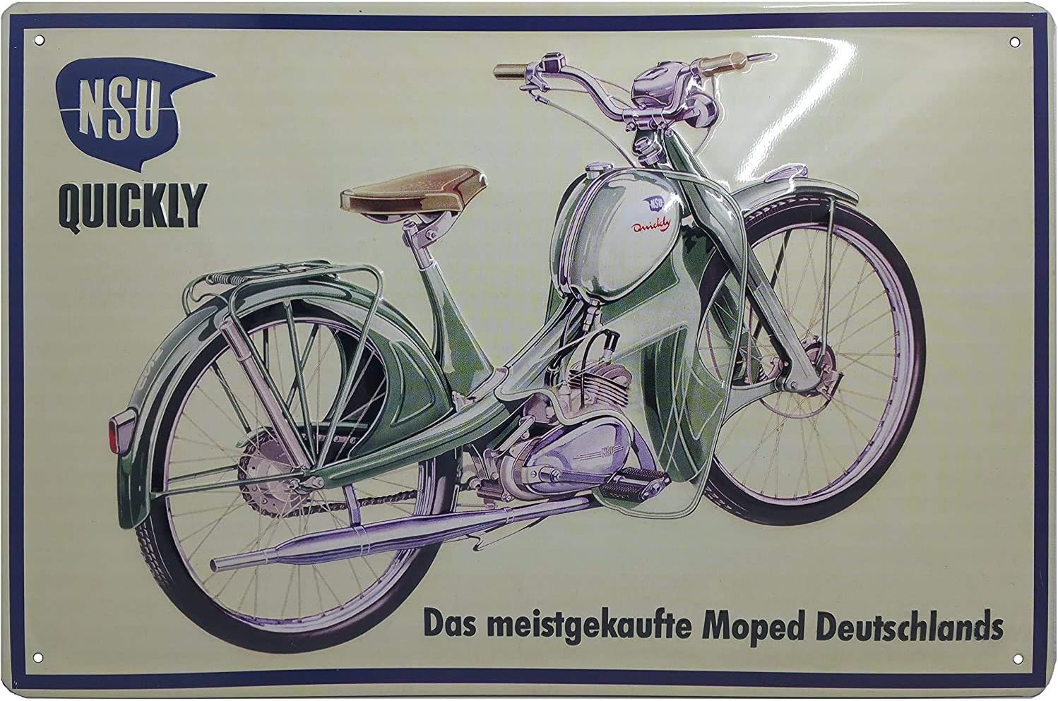 Retro Blechschild Opekta Marmelade - Vintage Werbung 30x20 Cm