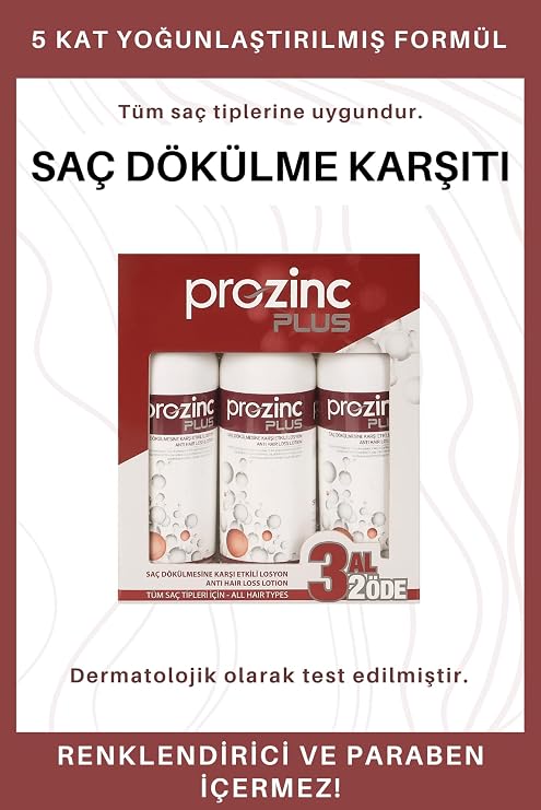 Prozinc Plus Saç Dökülmesine Karşı Losyon 3 Al 2 Öde