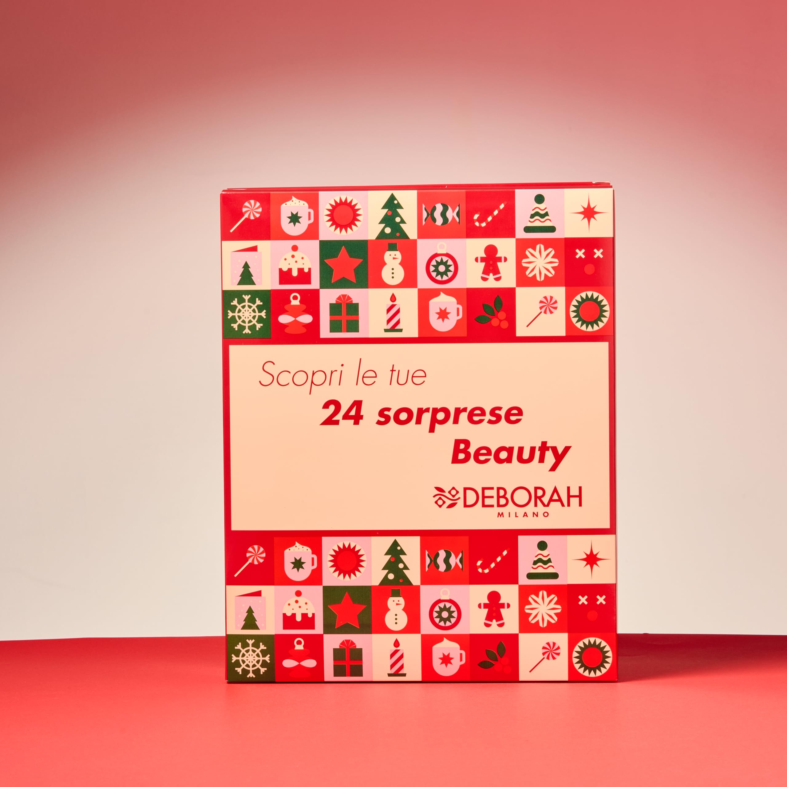Deborah Milano - Calendario dell'Avvento 2025 Make Up, Sorprese Beauty con Prodotti Skincare, Trucchi per Labbra, Occhi, Unghie, Regali Donna Natale