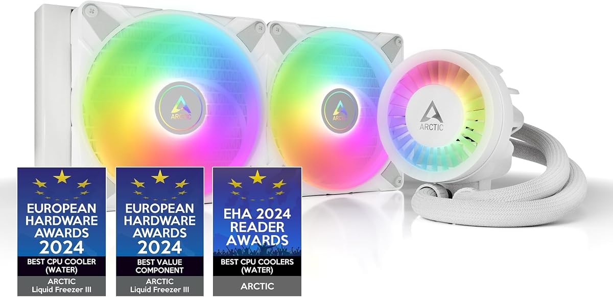 Liquid Freezer III 280 A-RGB - Water Cooling PC, Fan: 200-1700 RPM