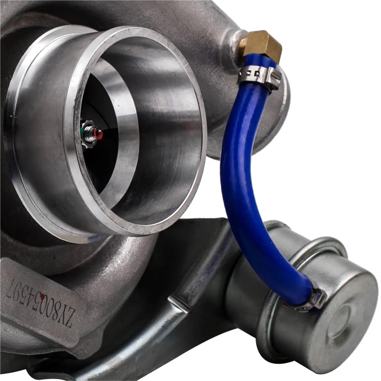 Pression Convertisseur Valve T3 T04E Turbo V-Band 400 + HP soupape décharge interne + retour d'huile + ligne d'alimentation soufflée