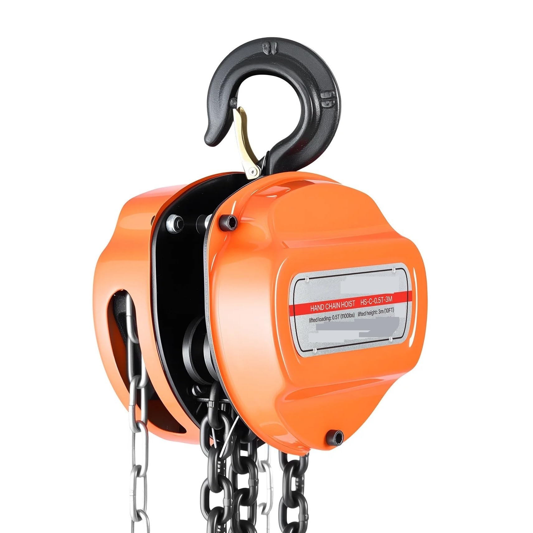 Aggiornamento manuale del paranco a catena G80 galvanizzato 10 piedi/20 piedi puleggia altezza di sollevamento per garage Argani elettrici(2T 20FT)