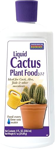 Bonide 107 Alimento líquido para cactus, 8 onzas