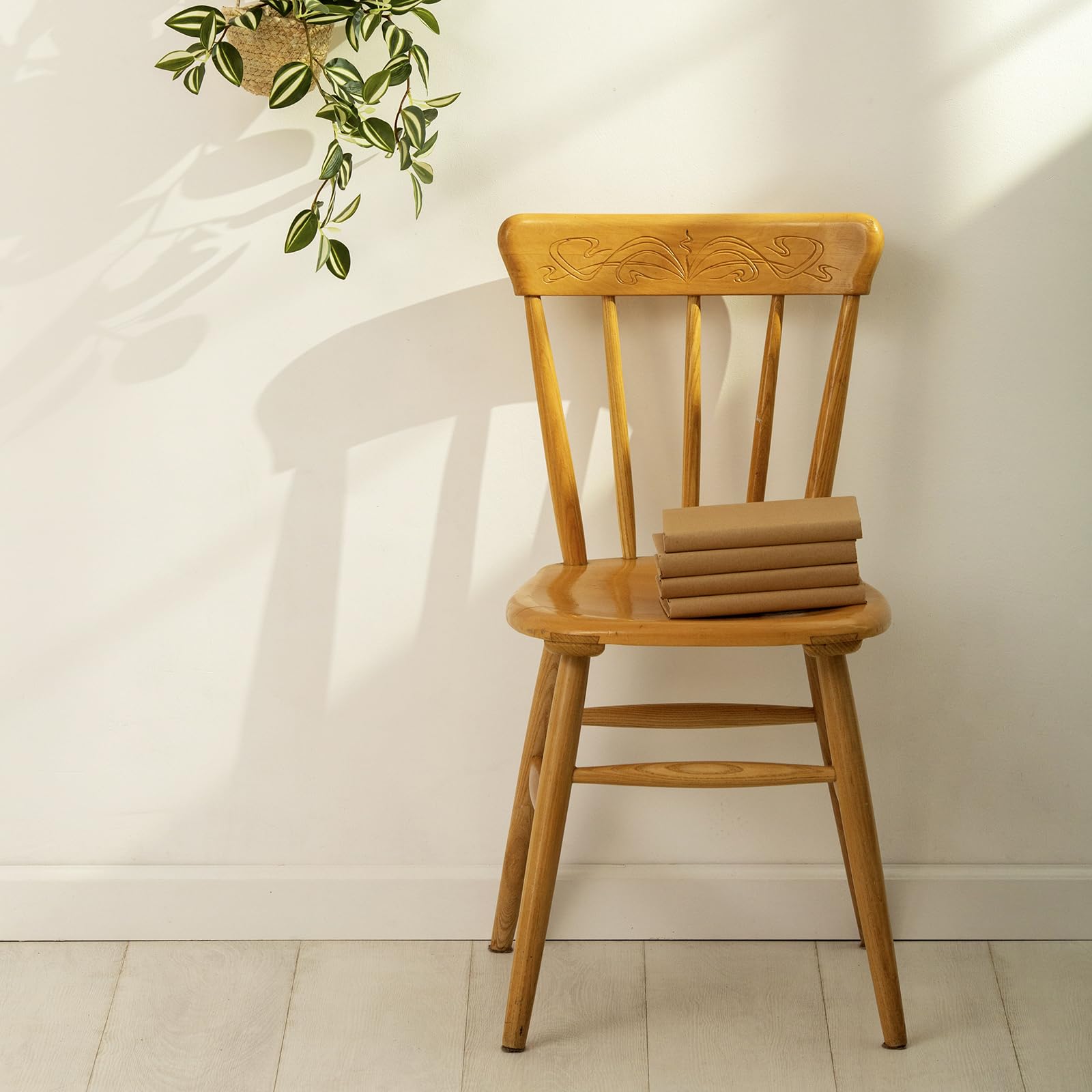 Onlywood Battiscopa MDF Bianco Liscio EVE - 10/14 x 58 mm - Asta da 2,4 m - Verniciabile - Conf. 24 ML'