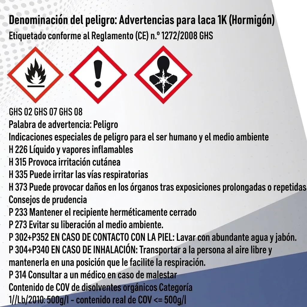pintura para hormigón satinado marrón chocolate RAL 8017 marrón pintura de fachada tradicional para superficies minerales (piedra muro hormigón fachada revoco cemento) pintar y sellar (2,5 L) Lausitze