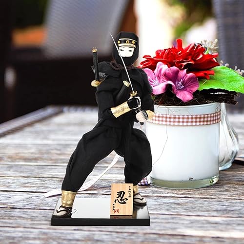 Miniatura 3 de Toyvian Decoración para el hogar, decoración del hogar, figuras de acción Samurái, figura japonesa, muñecas japonesas de sushi, restaurante, adorno