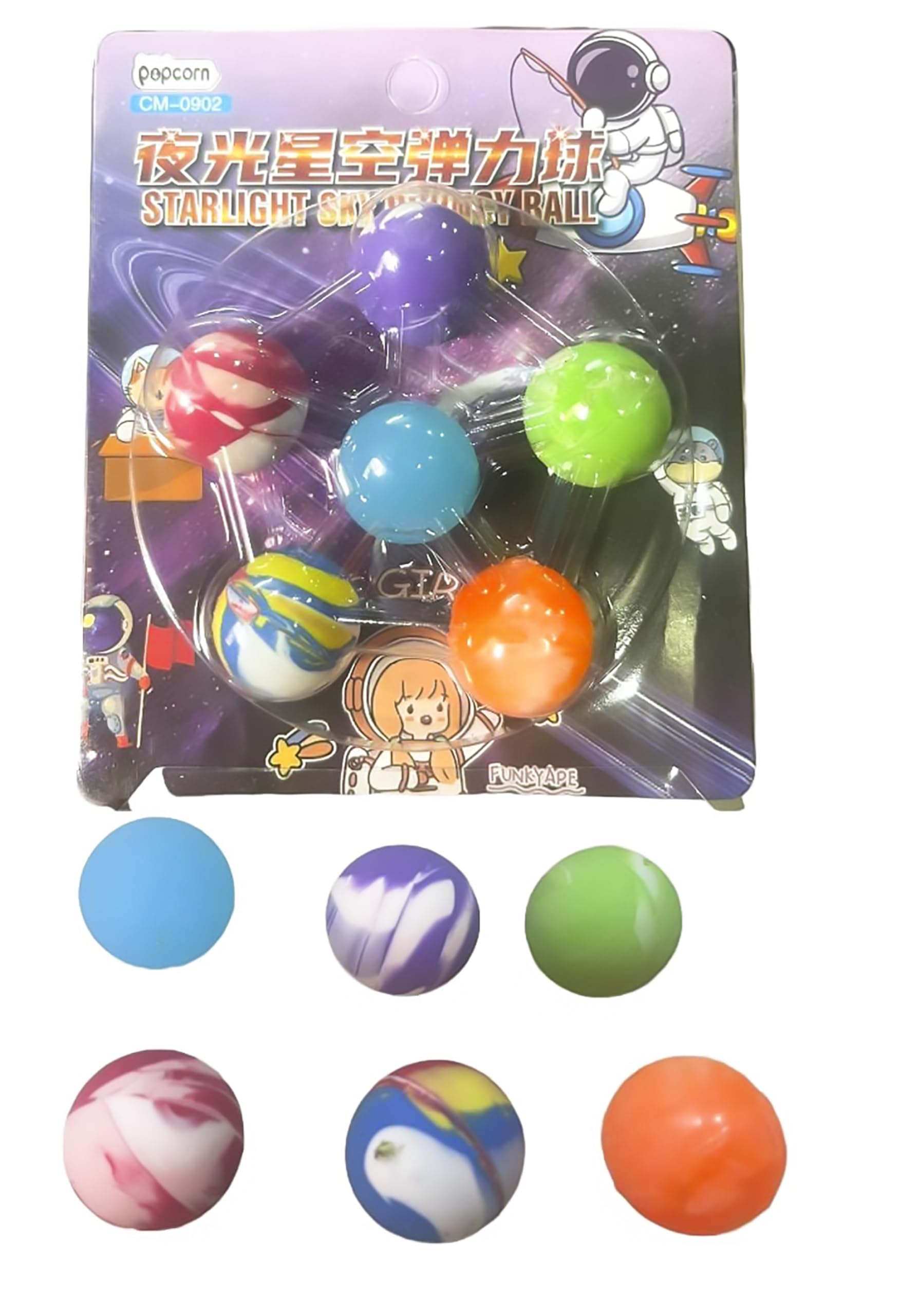 AMB Jumping Balls for Kids, Small Crazy Bouncy Ball for Kids Outdoor Playing Ball Birthday Return for Kids(Pack of 1) (B0D1N91FVH) Amazon Price History, Amazon Price Tracker