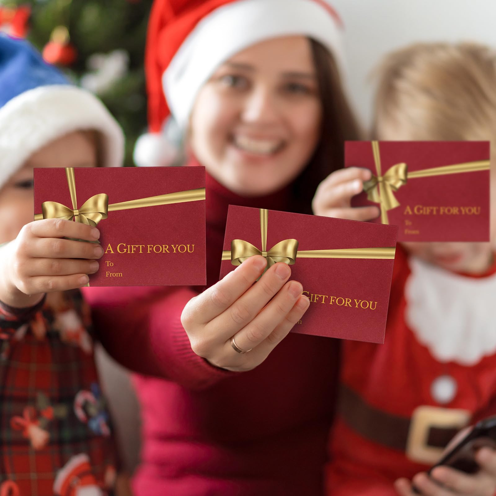 Snapklik.com : Glenmal 50 Pcs Christmas Mini Gift Card Envelopes