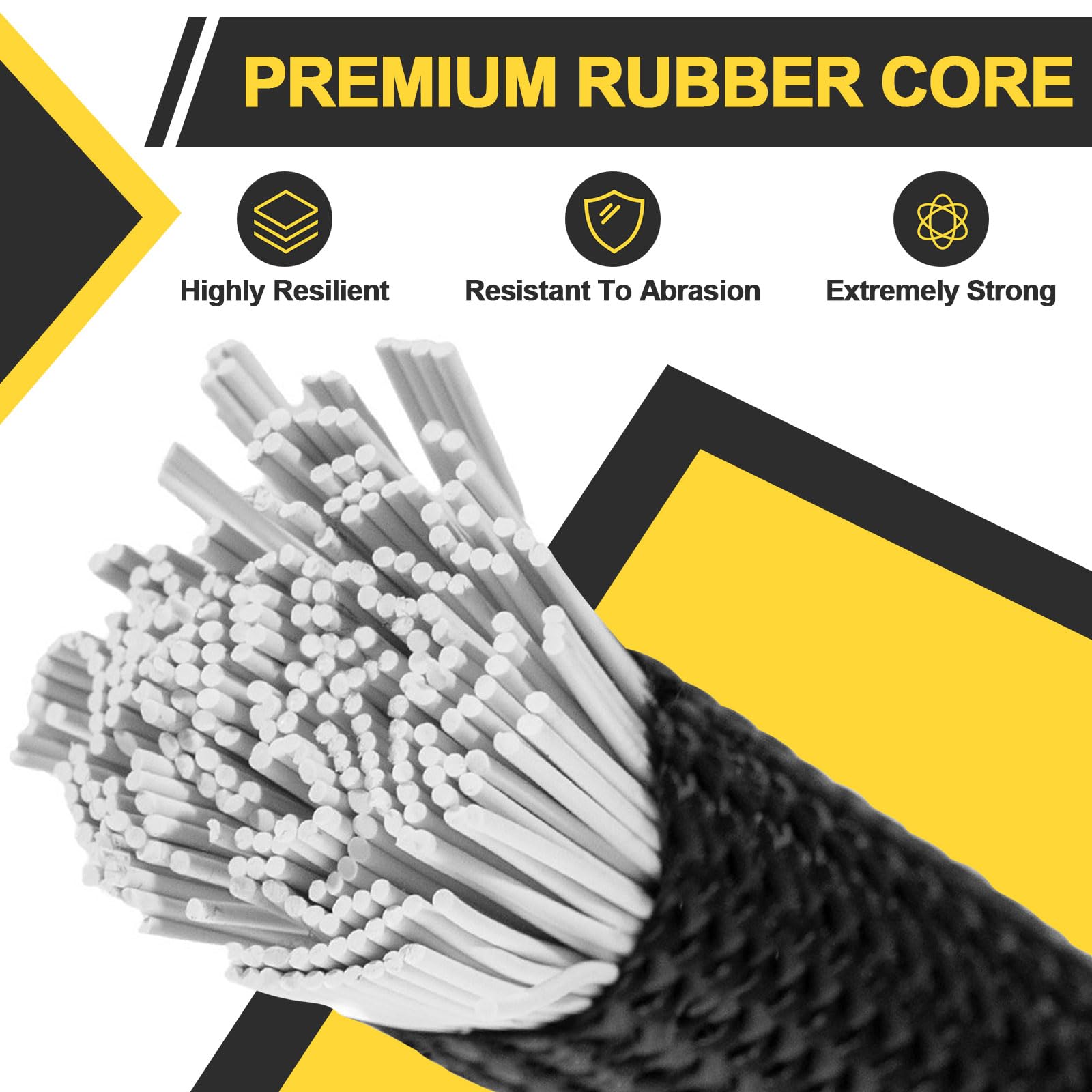 4 Corde Elastiche Con Moschettone - 30 Cm | Gomma Spessa 8mm | Per Teloni, Bagagli, Biciclette - Foto 9