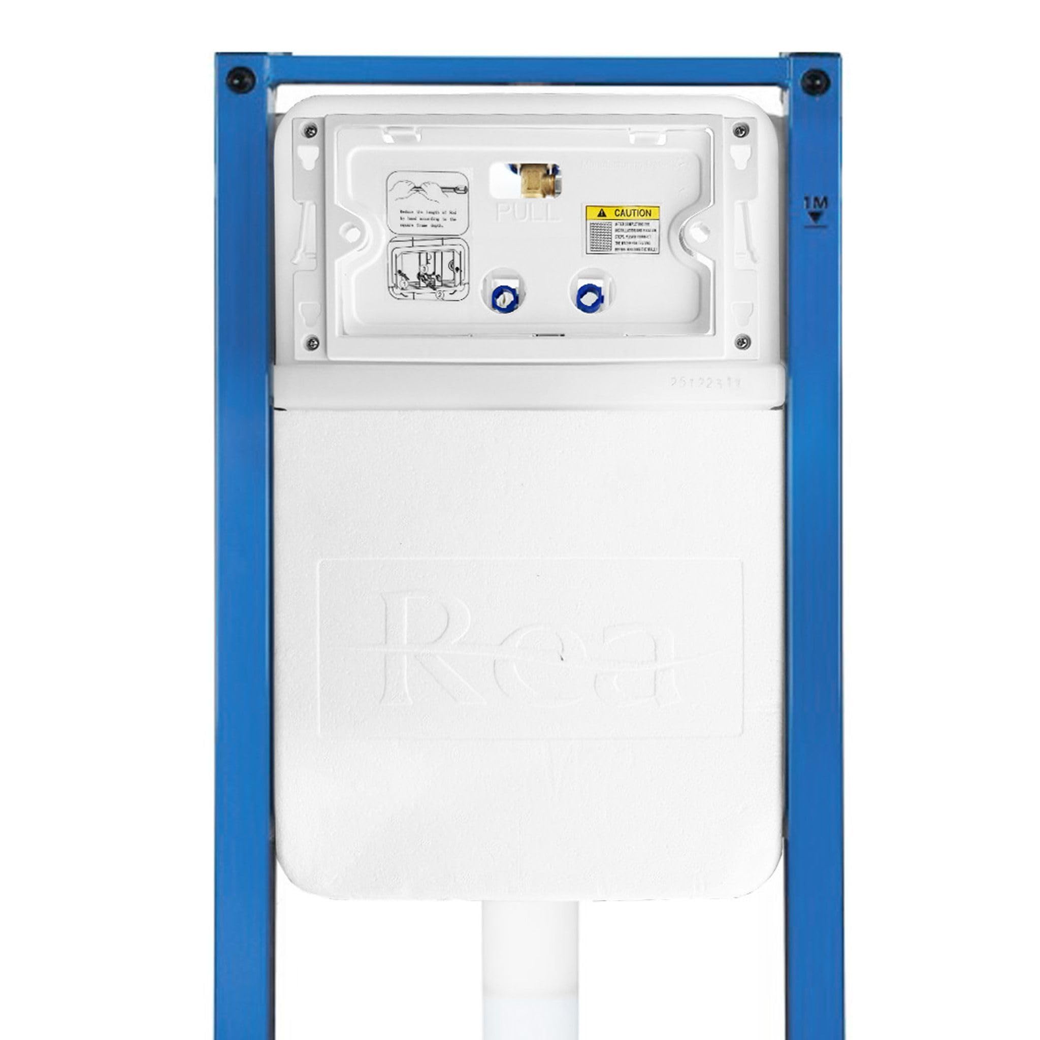 Rea - Stelaż Zestaw Podtynkowy Slim 024n Do Mis Wc Z Przyciskiem Hd Złoty - 22x35,2x106,2 cm