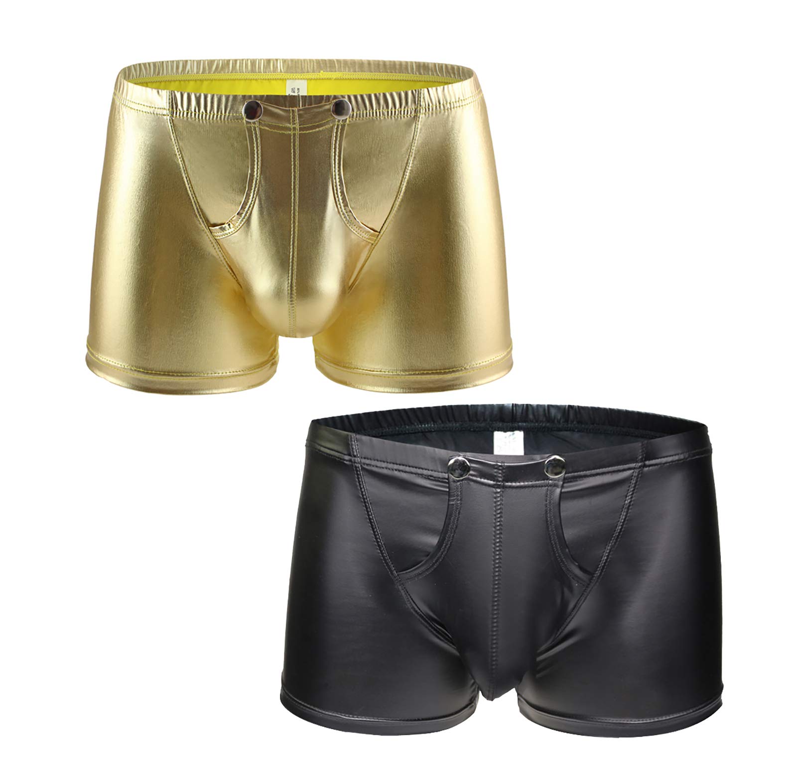 eywlwaar Men's Sexy Boxer Briefs Low Rise Pouch Trunks Underwear Cool Design