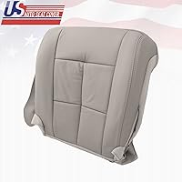 Vista 4 de 2009 2010 Lincoln Navigator Driver & Passenger Bottom Fundas de asiento de cuero gris