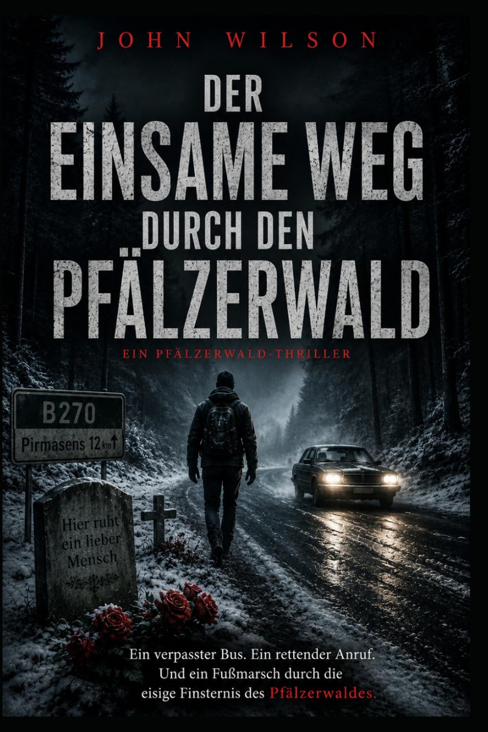 Der einsame Weg durch den Pfälzerwald