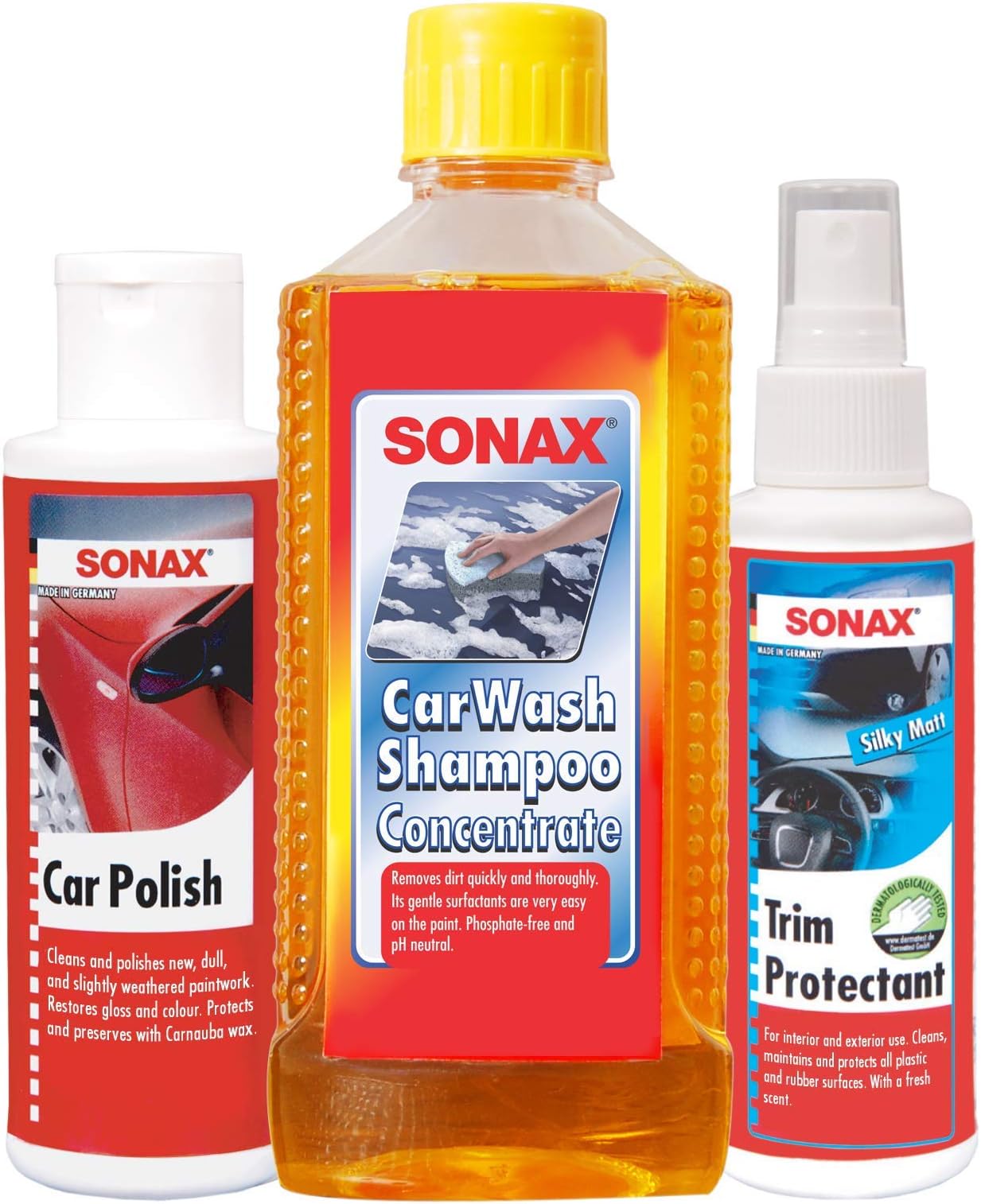 SONAX Premium Car Care Starter Kit Amazon.in Car & Motorbike