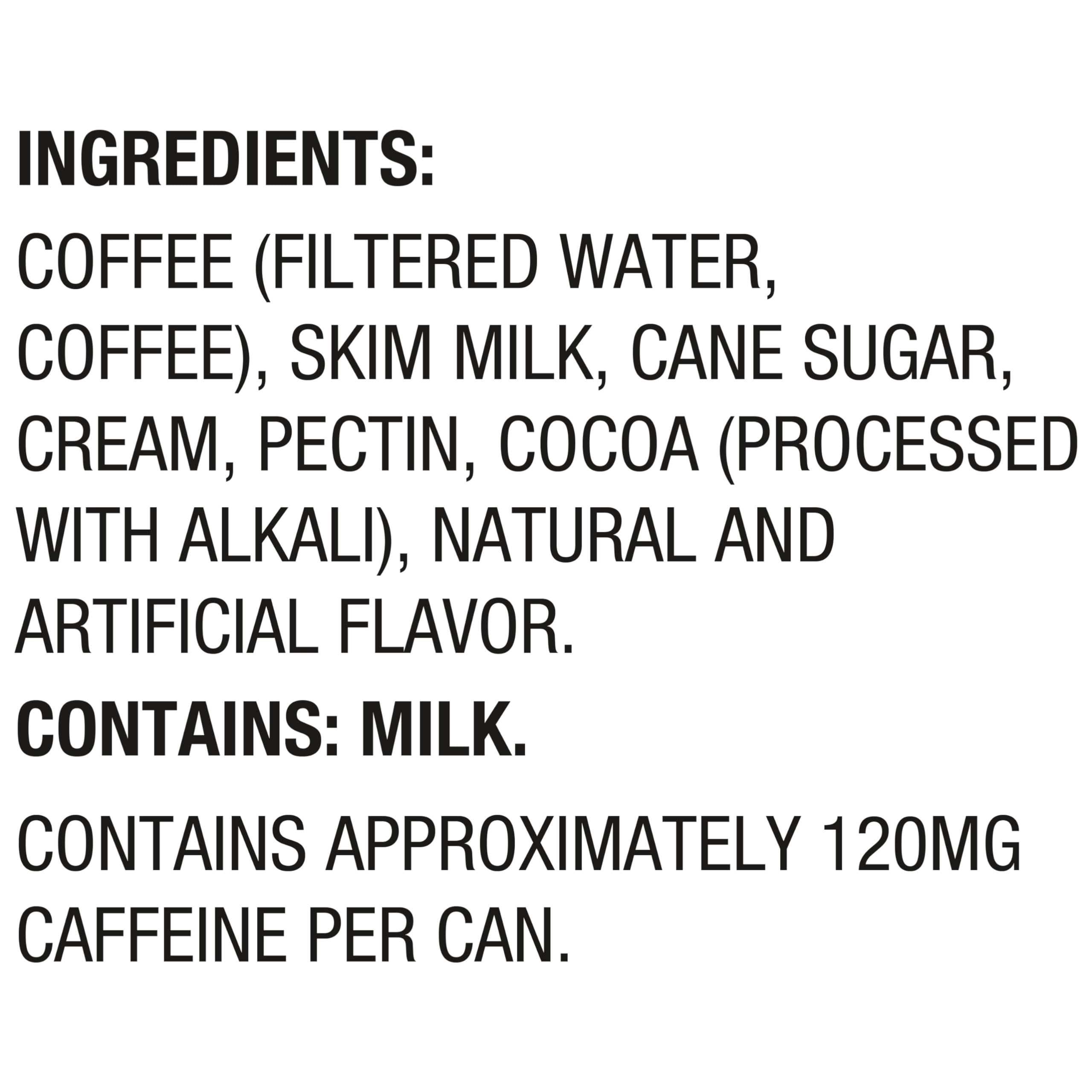 International Delight Iced Coffee, Mocha, Grab and Go Coffee Drinks Made with Real Milk and Cream, 15 FL OZ Can, 12 Count