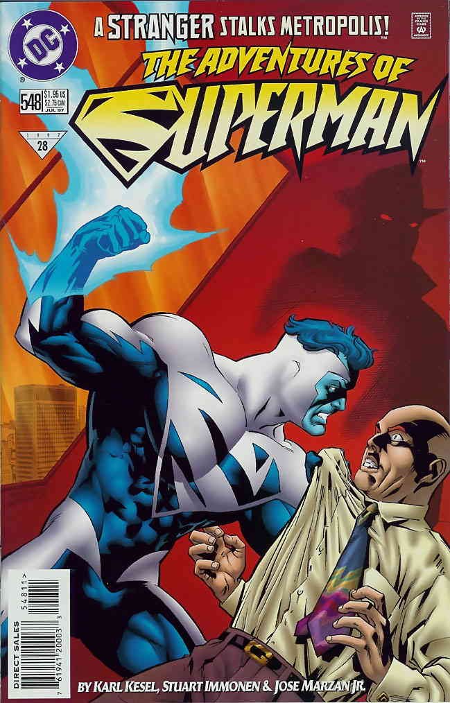 Amazon.com: Adventures of Superman #548 VF ; DC comic book