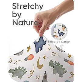 Bassinet Sheets for Baby Boy Girl, TotBasic Buttery Soft Universal Bassinet Fitted Sheet, Compatible with Halo, Mika Micky, Baby Delight, Dream On Me, Maxi COSI & More Bassinet Mattress