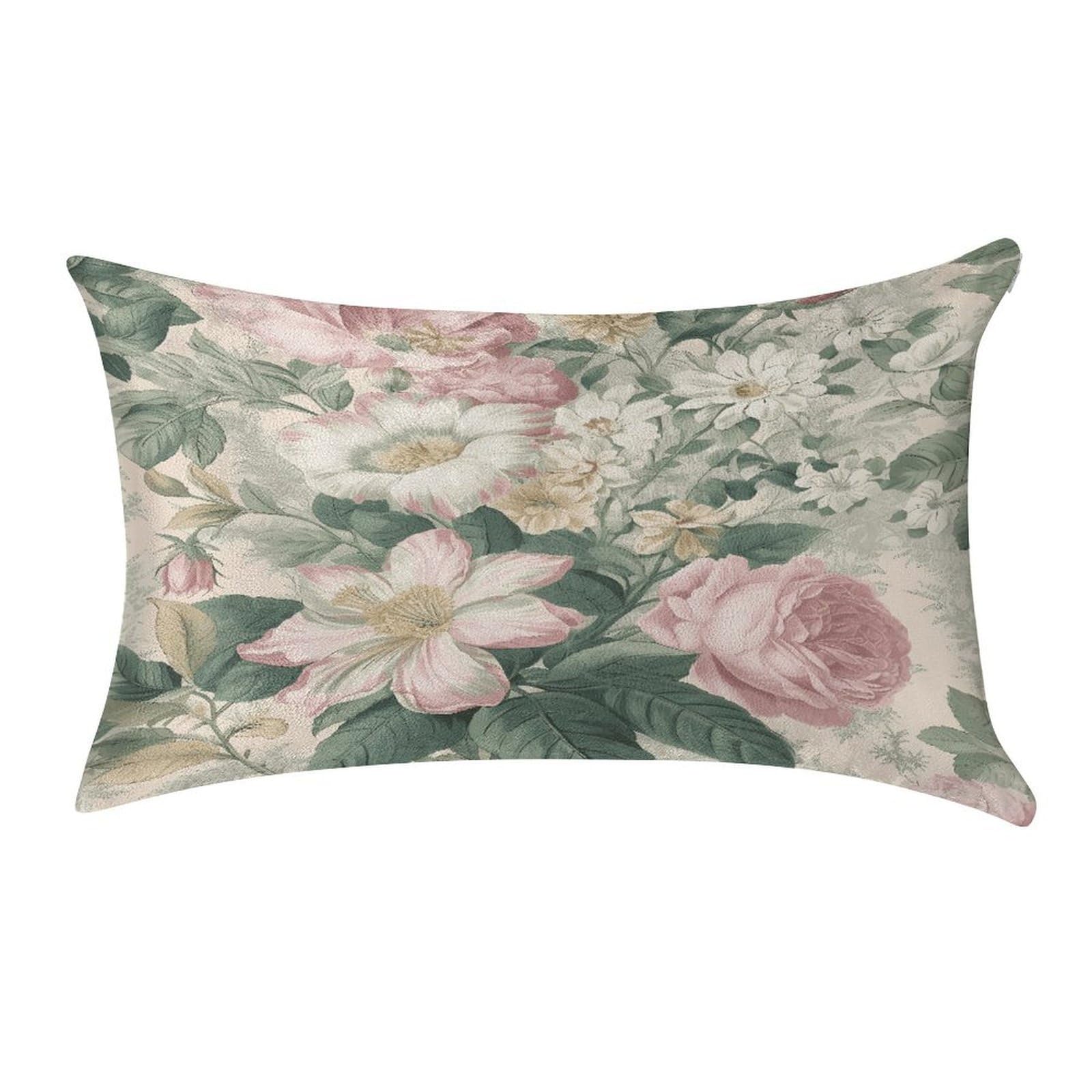 Fekiloot Style Peach And White Pillow Covers Home Decor Pillow Cases