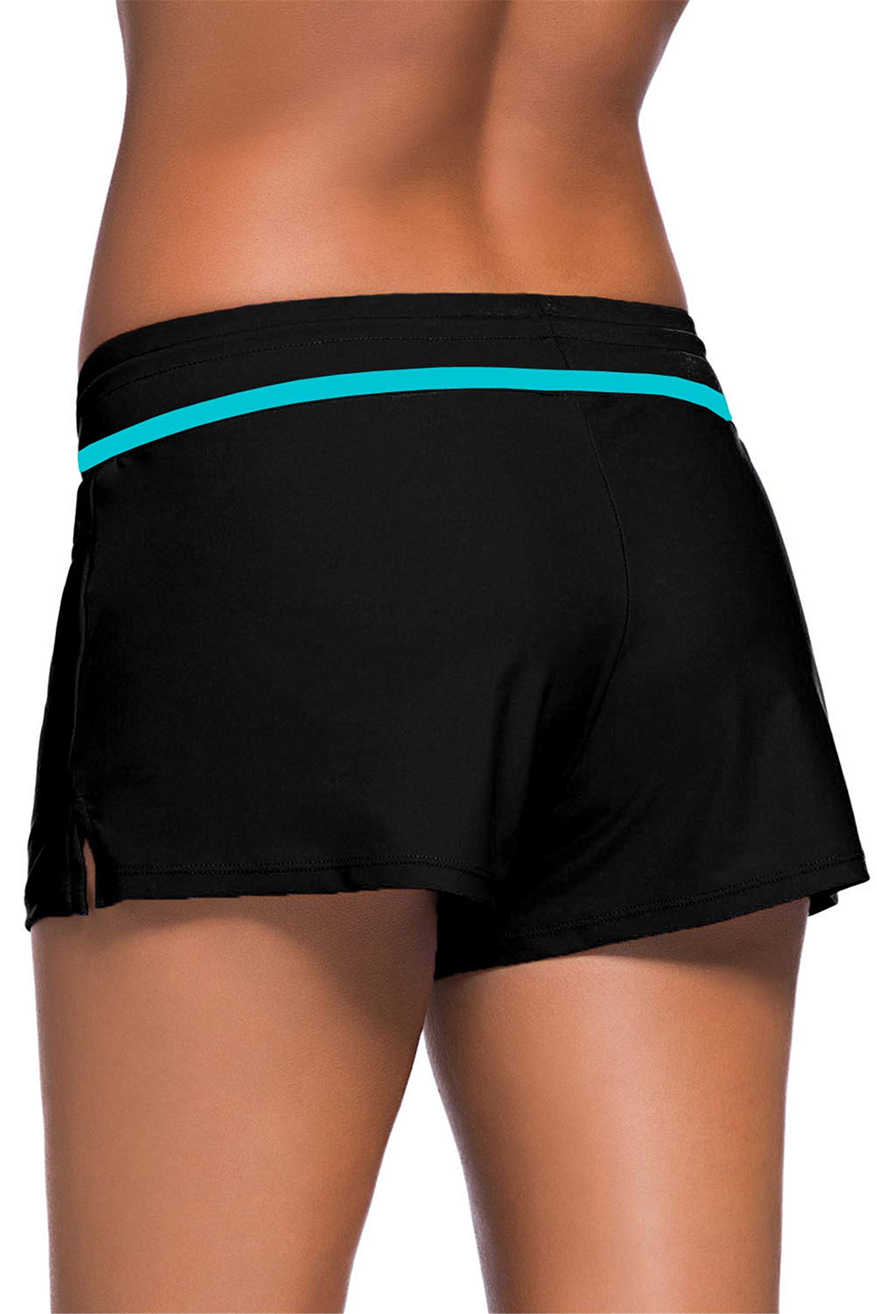 Pantaloncini da Bagno Donna Estate Protezione UV Pantaloncino da Nuoto Asciugatura Rapida Pantaloncini da Tavola Elegante Boyleg Style Pantaloncini da Spiaggia Donna Sportivo Costumi da Bagno