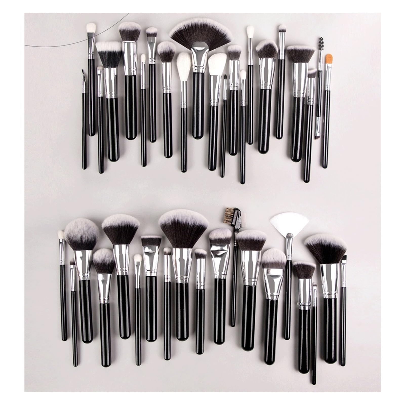 Pennello for Trucco Professionale for truccatore Set da 40 Pezzi Pennello for Cipria Pennello for Occhi Set Completo di Strumenti for Il Trucco