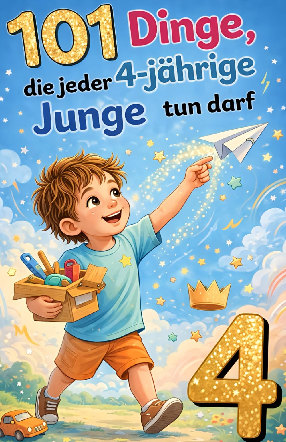 101 Dinge, die jeder 4-jährige Junge tun darf: Das inspirierende Geburtstagsgeschenk zum 4. Geburtstag – voller Mut, Freude und liebevoller Gedanken (Wachsen mit Selbstvertrauen)