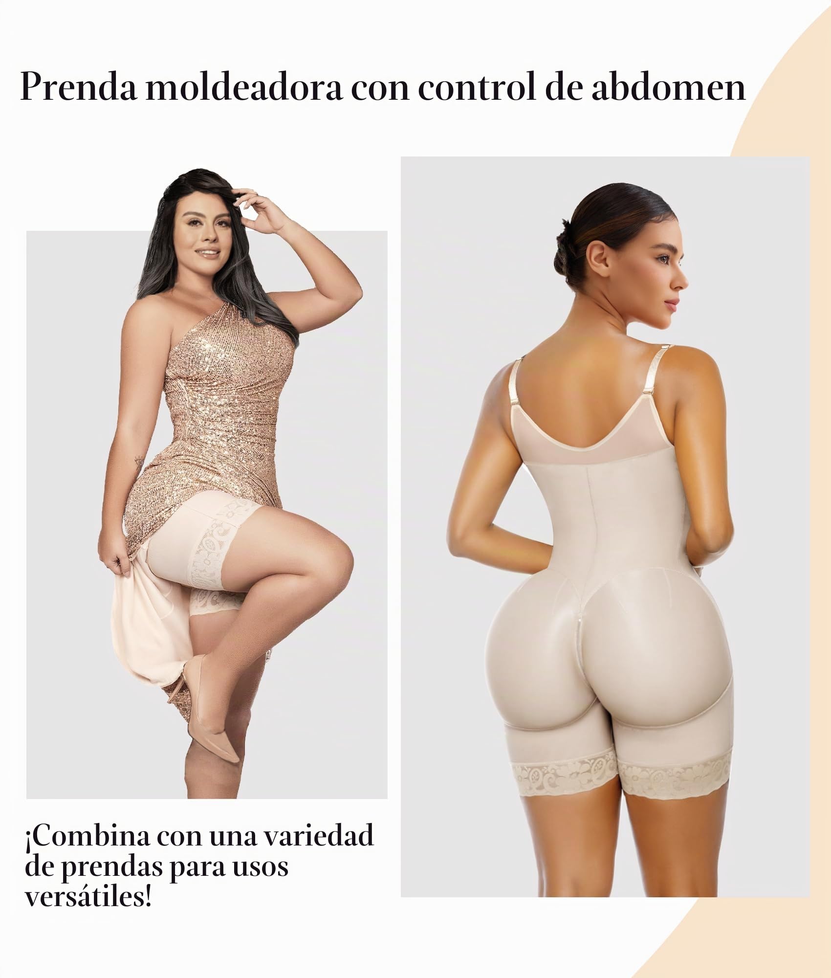 YIANNA Faja Colombiana Reductora Mujer Body Reductor Abdomen Postparto Moldeador Fajas Reductoras Shapewear Postquirurgica