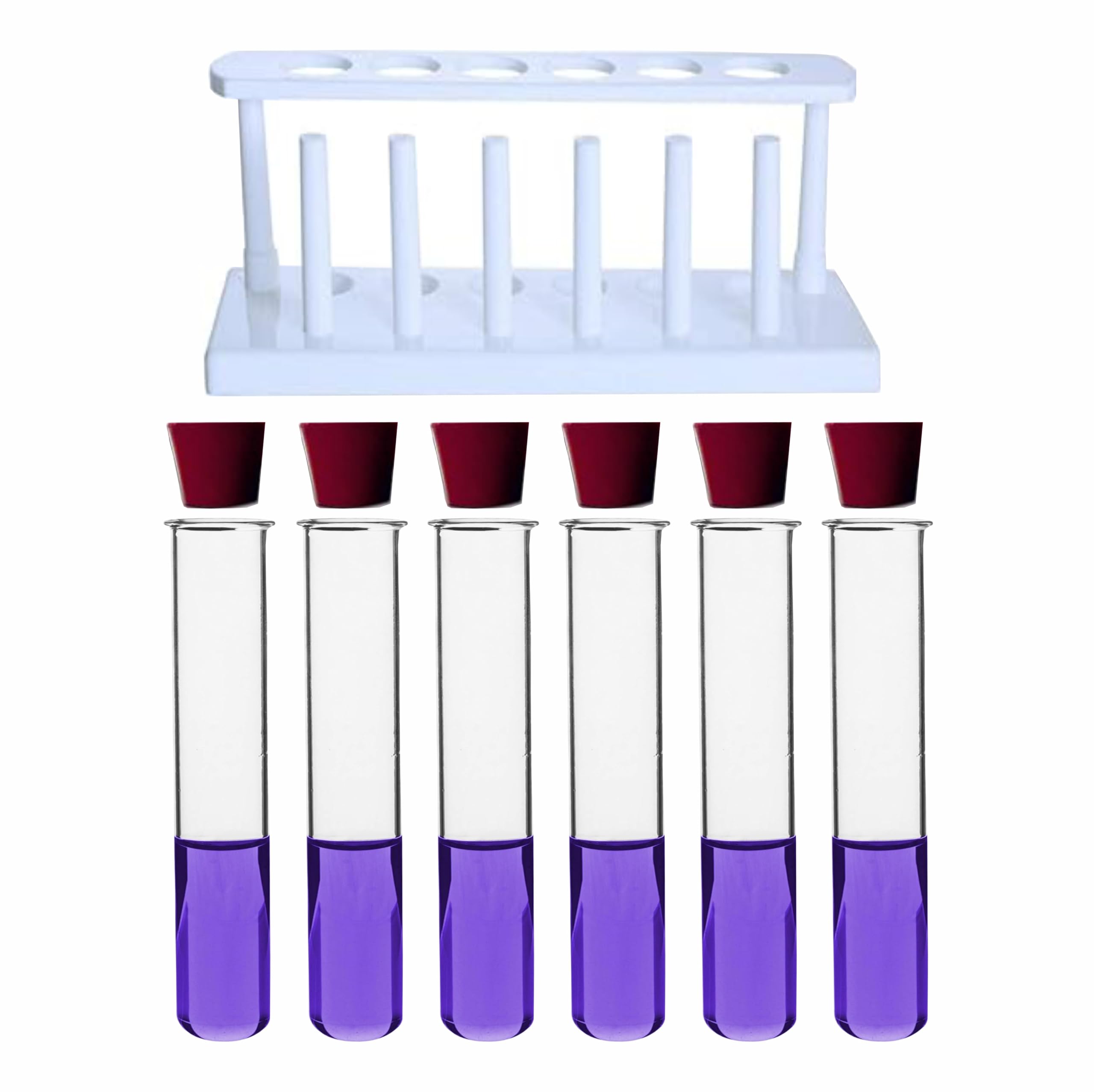See full amazon price history chart for VVS Borosilicate Glass Test Tube, Polypropylene Tast tube stand with Rubber Cork Stoppers - Set of-13 (6 test tube, 6 cork) (18x150) For Lab Laboratory, School, College And Professional use VVS Borosilicate Glass Test Tube, Polypropylene Tast tube stand with Rubber Cork Stoppers - Set of-13 (6 test tube, 6 cork) (18x150) For Lab Laboratory, School, College And Professional use (B0D29NC691) Amazon Price History, Amazon Price Tracker