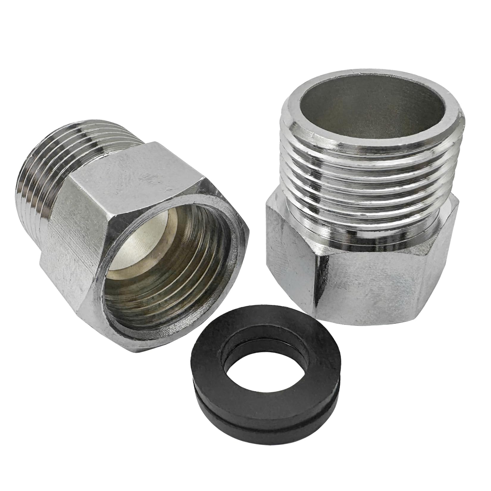 Reduzierstück Adapter Für Sanitär, Kupfer Verchromt, 7/8 Zoll Für