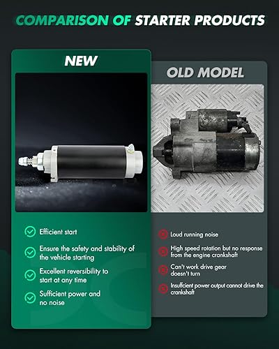 Miniatura 3 de SCITOO Arrancadores Nuevo Compatible para Motores Mariner – Marine Outboard 135CXL 135ELPTO 135EXLPTO 135L 135XL 150 Magnum EFI 150 Magnum II 150
