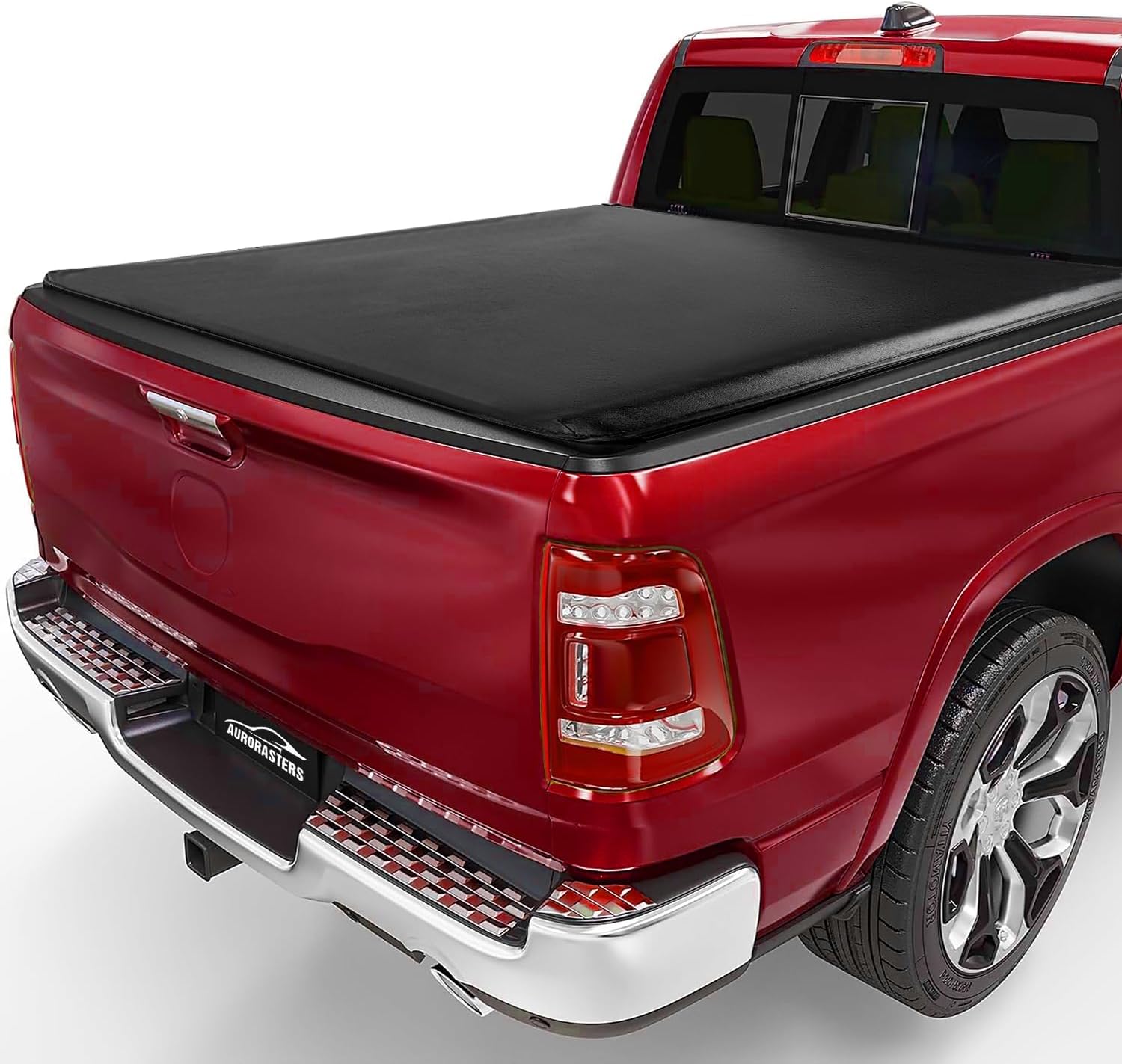 Soft Tri-Fold Truck Bed Tonneau Cover for 2015-2024 2025 Ford F150 5.5FT (67.1") Bed (Soft Tri-Fold, 5.5FT Bed) Soft Tri-Fold|2015-2025 F-150 5.5FT Bed
