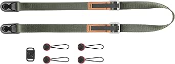 Peak Design Leash Camera Strap for System Cameras and Smaller DSLRs - Sage Green (L-SG-3)
