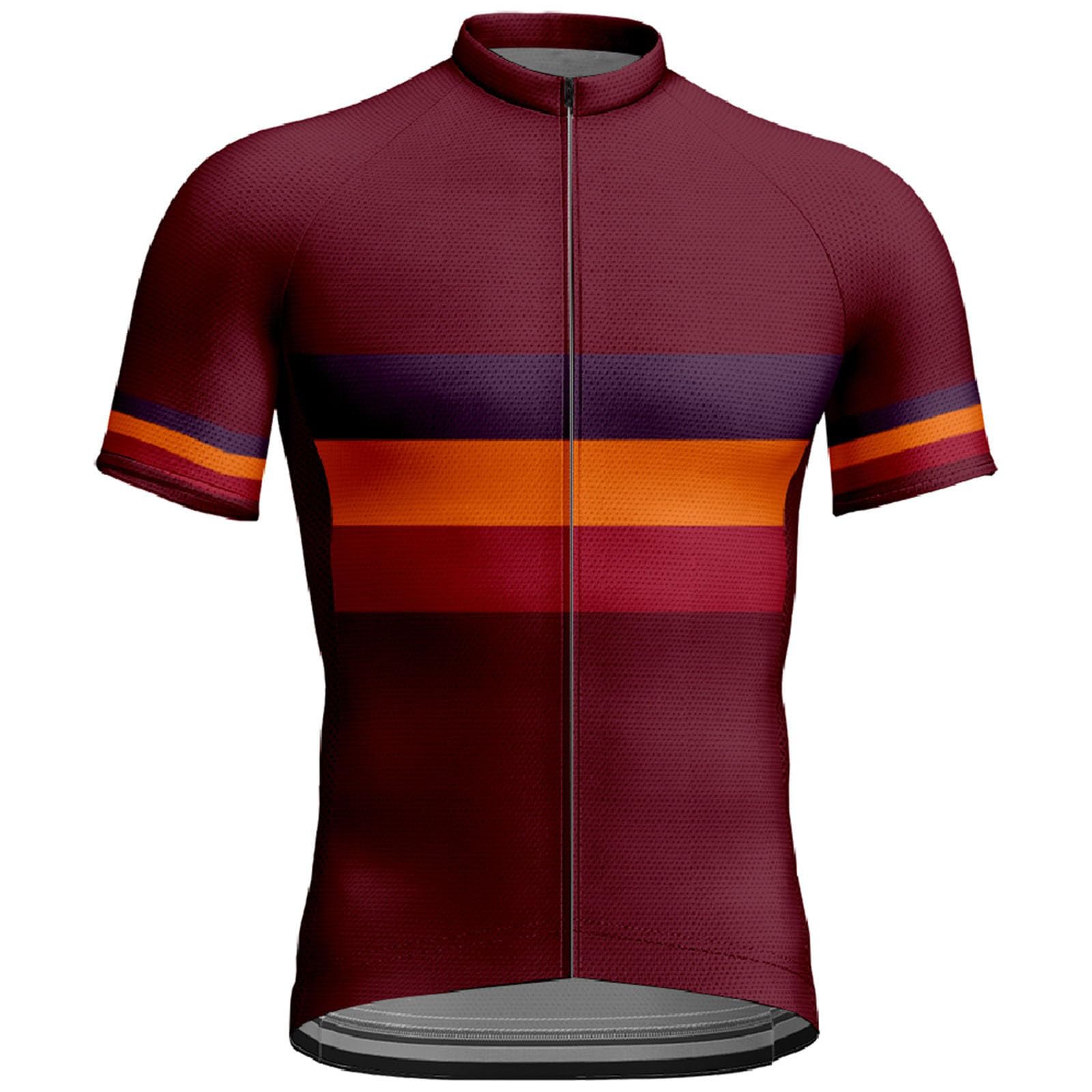 Men's Cycling Jersey Short Sleeve Cycling T-Shirt Breathable Summer Bicycle Jersey Quick Drying Trek Cycling Jersey Cycling Clothing for MTB Road Bike