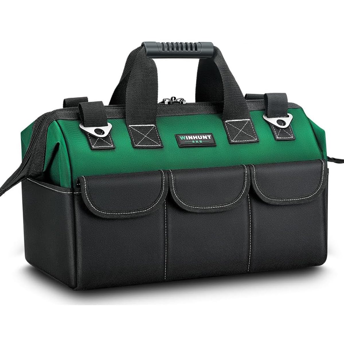 Heavy-Duty Tool Storage Bag, 38×21×25cm, Large Capacity With Shoulder Strap, Waterproof, Wear-Resistant, DIY