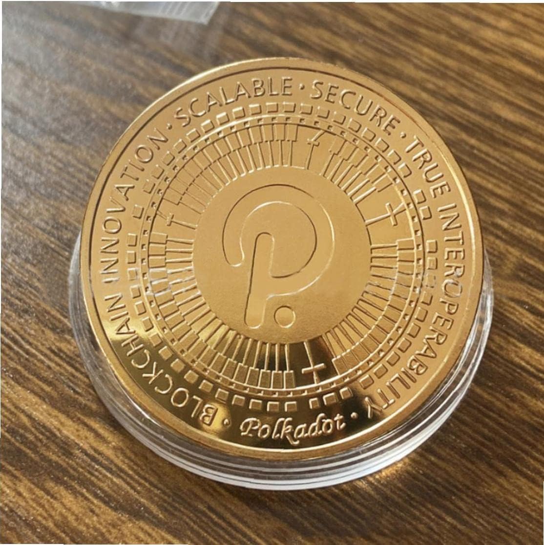 Moneda Crypto Chapado en Oro: Recuerdos de Metal Bolivia | Ubuy
