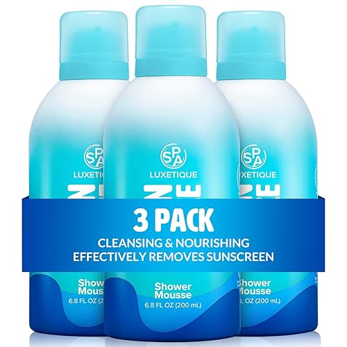 Spa Luxetique Gel de ducha de gel de ducha Jelly to Foam HidratanteLimpieza profundaRefrescanteLimpieza de protector solar, gel corporal natural sin