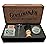 Gentleman Jon Safety Razor Shaving Kit - Vintage Wet Shave Grooming Set for Men, With Old Fashioned Razor, Badger Hair Shaving Brush, Alum Block, Shave Soap, Stainless Bowl & Double Edge Safety Blades