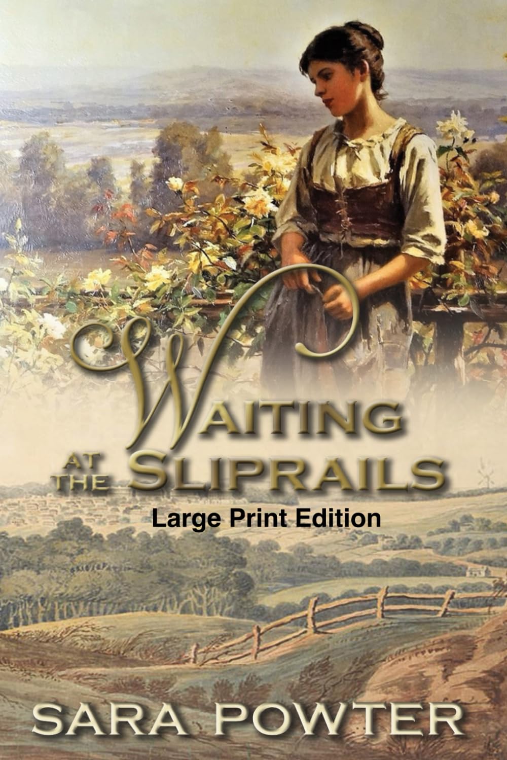 Waiting at the Sliprails: Large Print Edition (Convict Birthstain Collection, Large Print Editions)