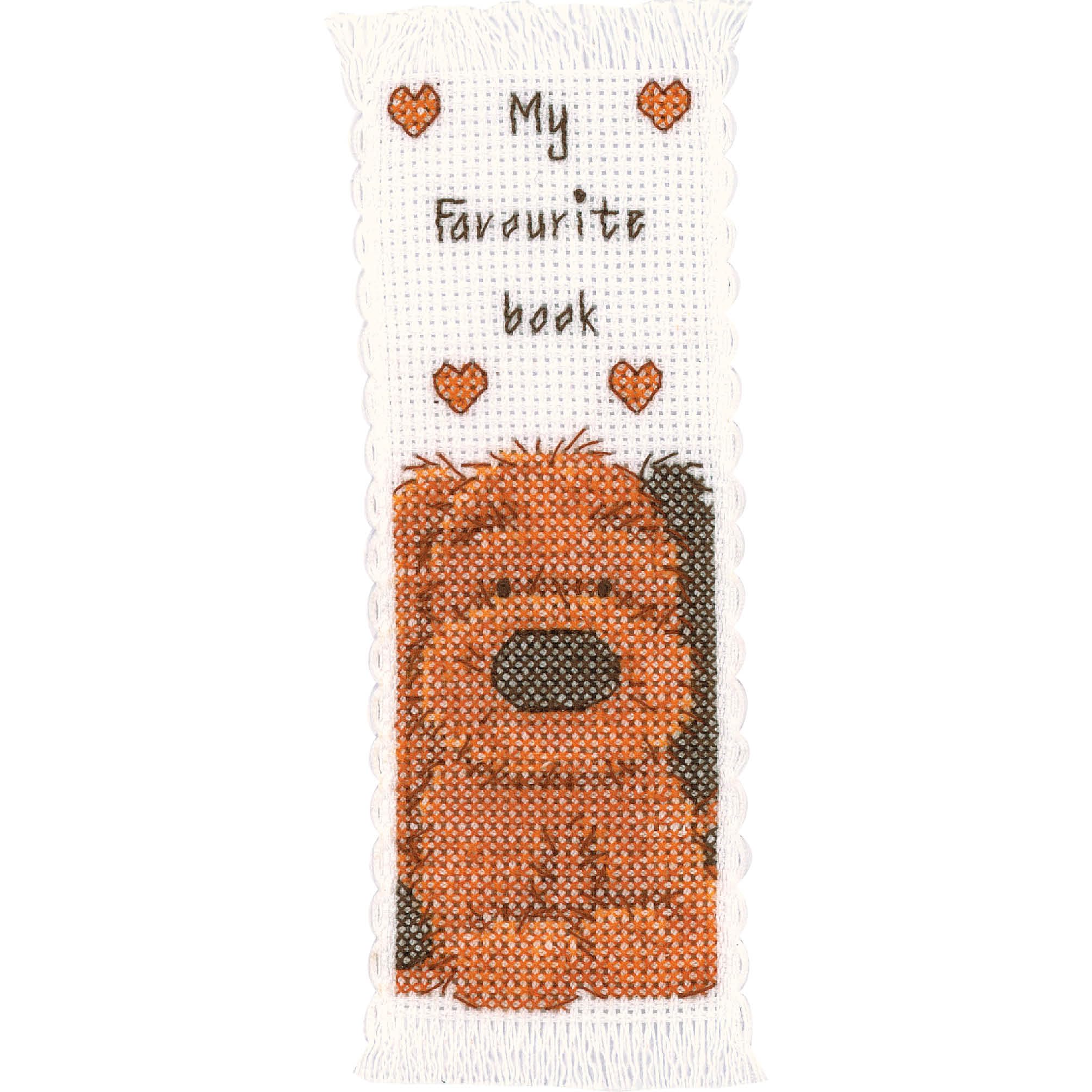 Vervaco Bookmark Biscuit Counted Cross Stitch, Multi-Colour