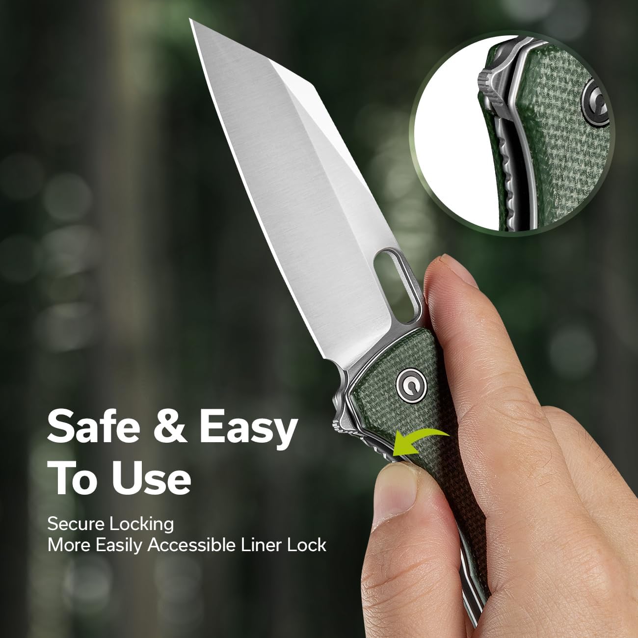 CIVIVI Button Lock Elementum II and Nugz, Great EDC Knife Set