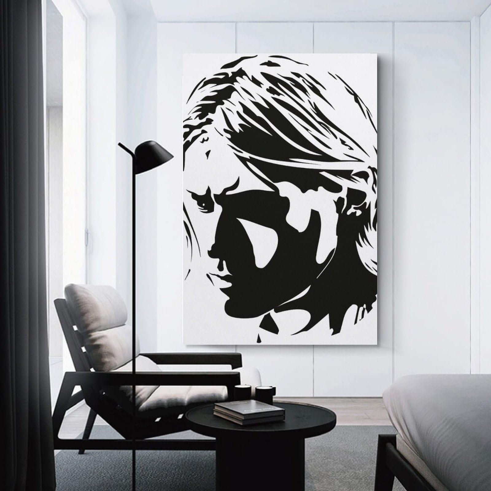Amazon.co.jp: 絵画 おしゃれ カート・コバーン アートパネル 大判 