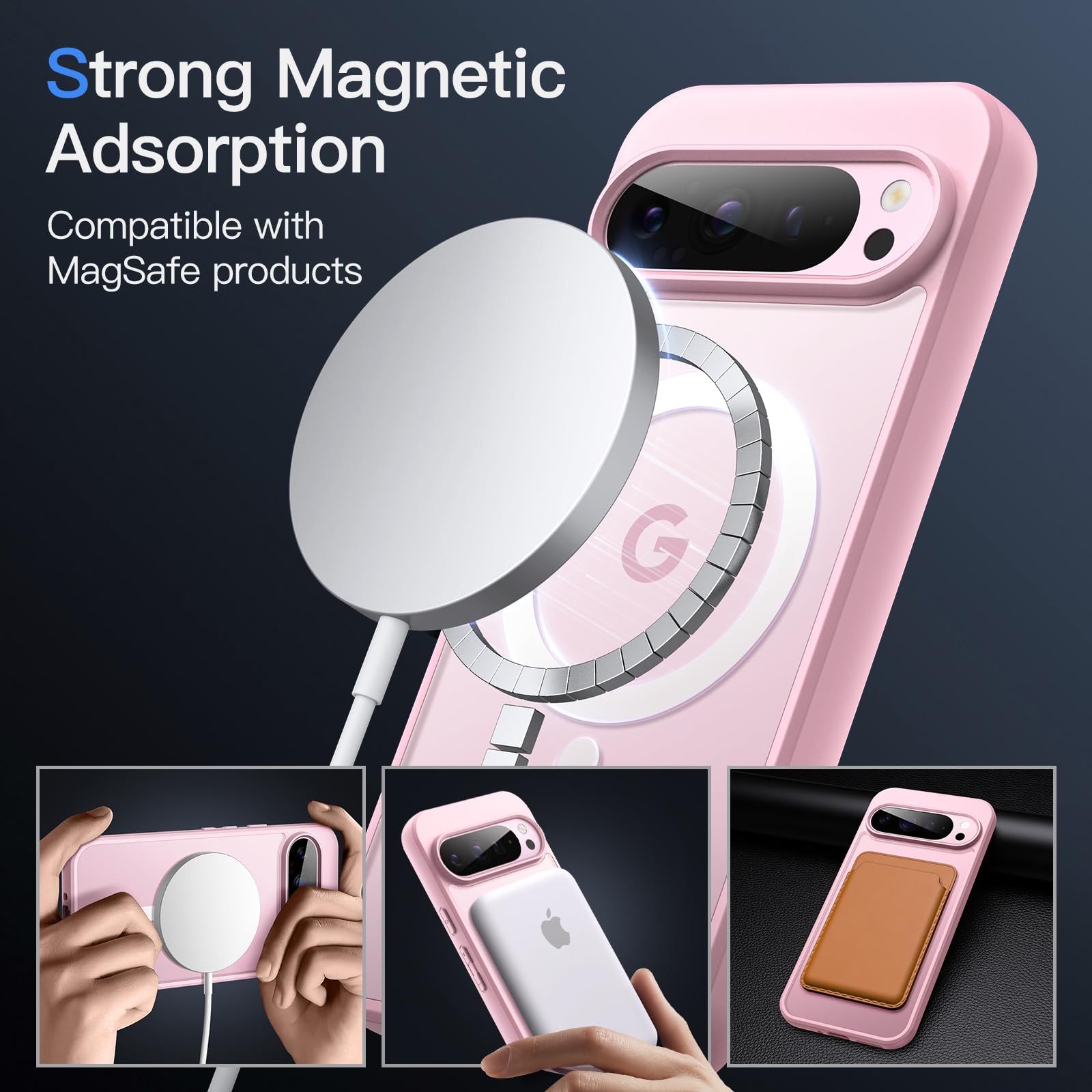 Amazon.co.jp: JETech Google Pixel 9/9 Pro用 マグネットケース