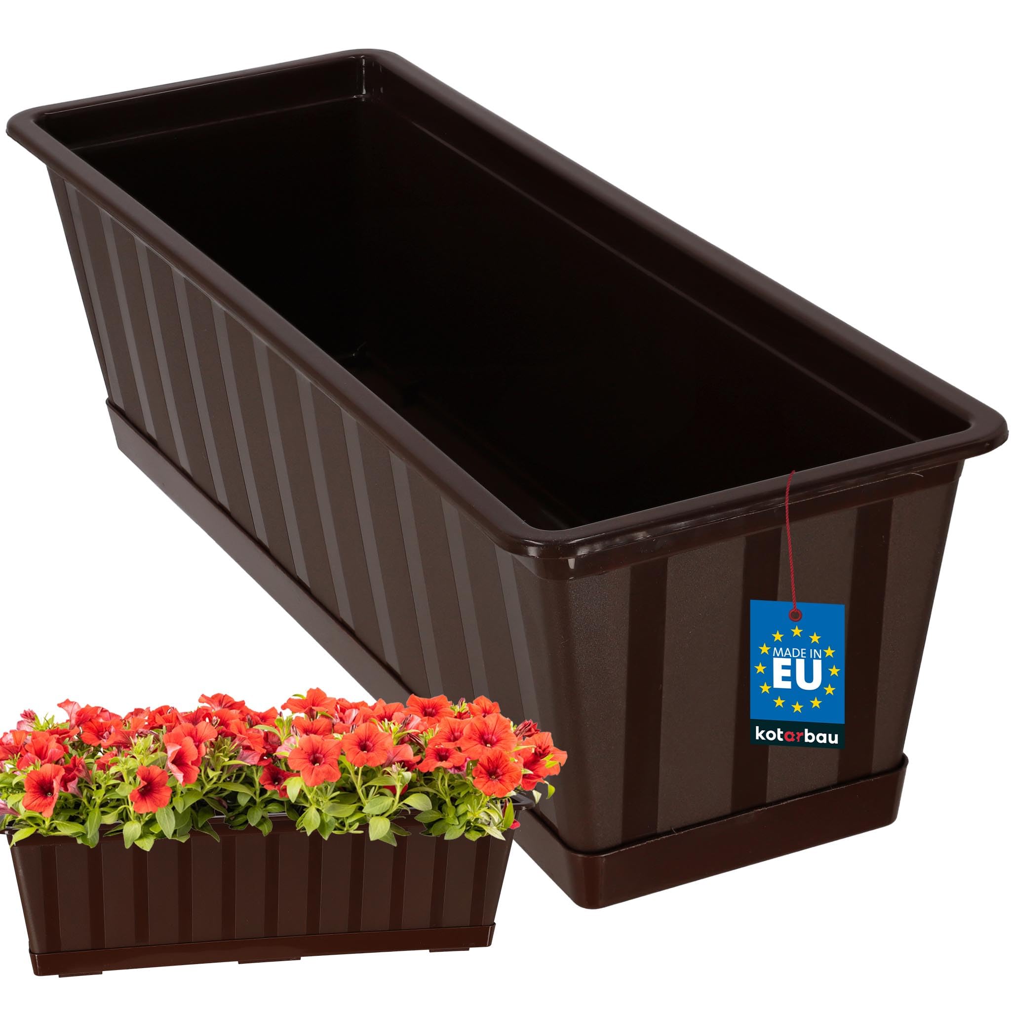 blumenstnder holz schwarz Blumenstnder aus Eiche I Gedrehte Streben 70 cm