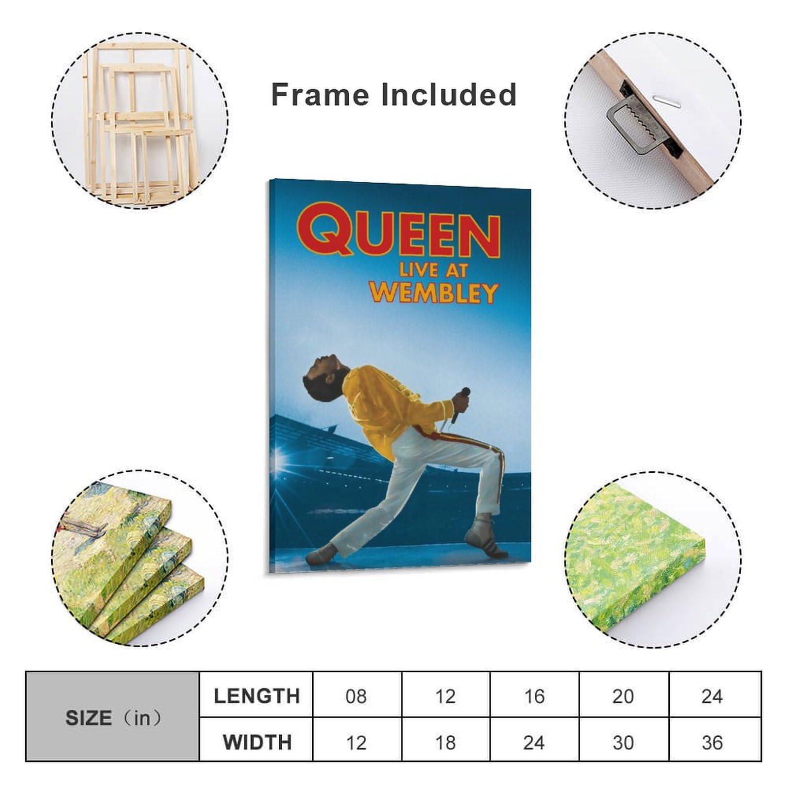 Amazon.co.jp: 絵画 おしゃれ クイーン QUEEN Freddie Mercury
