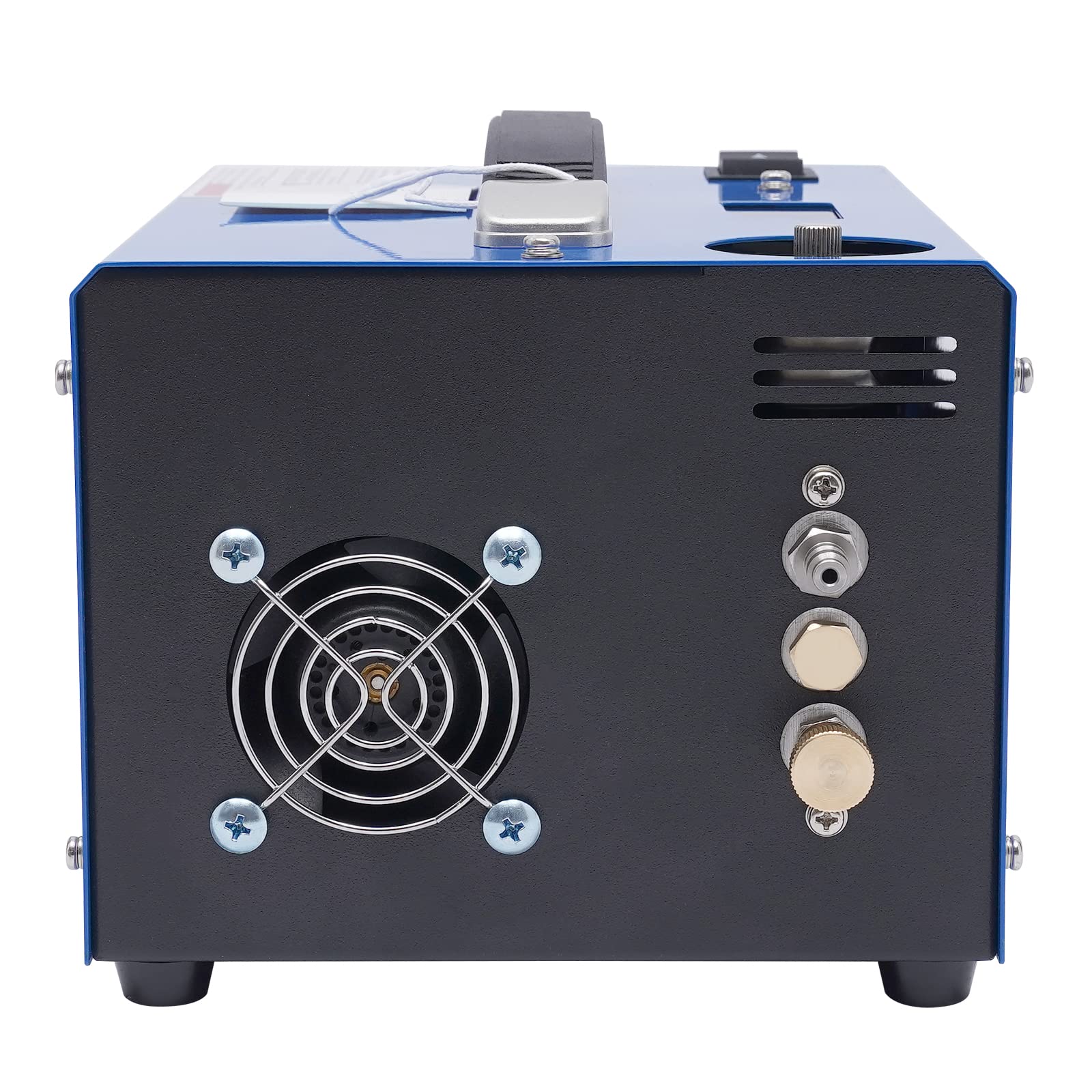 Kompressor 300Bar PCP Kompressor 12V/110V/220V PCP Luftkompressor mit Auto Stop Funktion, 8mm Schnellanschluss, LED Display Upgrade Luftgewehrkompressor für PCP-Airsoft Gewehre