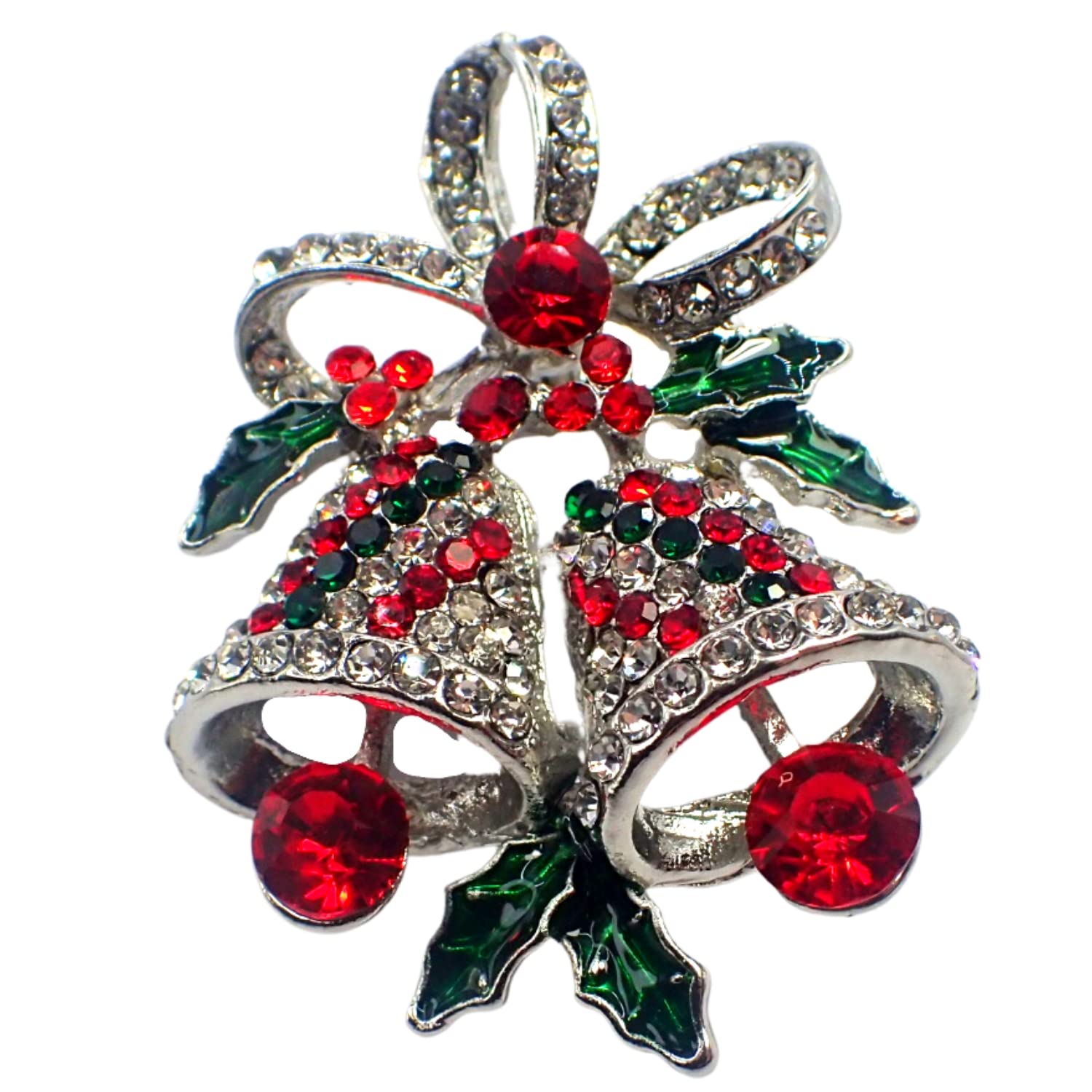 Topkids Accessories Christmas Brooch for Women and Men Christmas Stocking Filler, Christmas Cracker Fillers