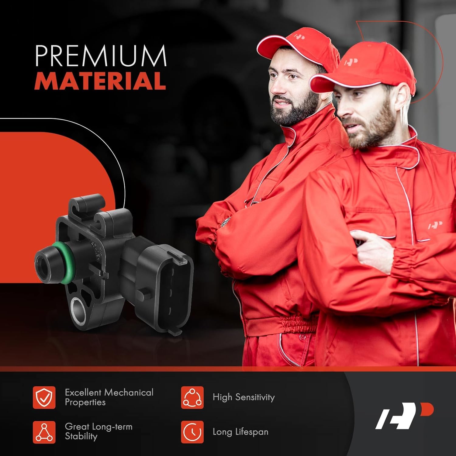 A-Premium Engine Manifold Absolute Pressure MAP Sensor Compatible with Buick Cadillac Chevy Silverado Express Suburban Tahoe GMC Sierra Yukon Hummer Isuzu Saab